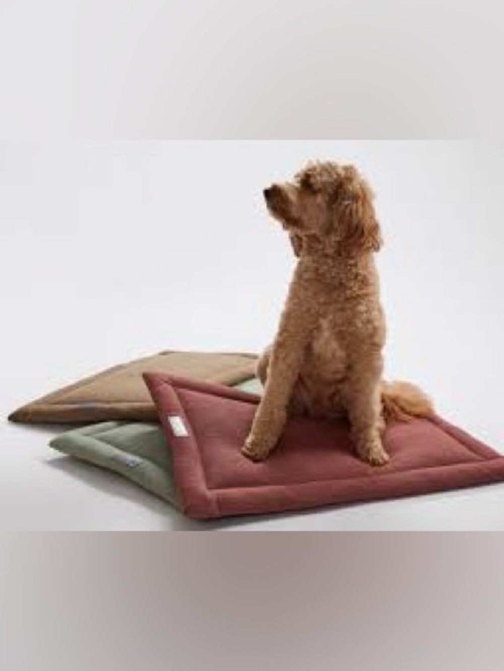 KindTail PAWD Dog Crate Pad Soft Reversible Sleeping 20” x 15.5” x 1” Soft Gray - Picture 4 of 12